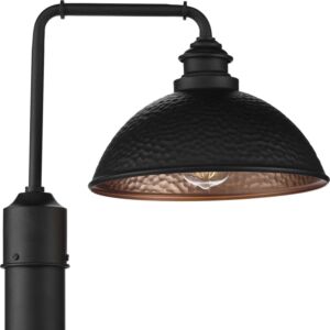 Englewood 1-Light Post Lantern in Black