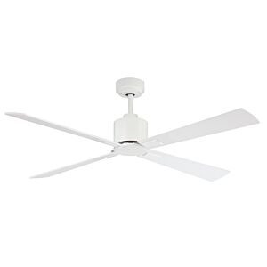 Climate 52" Hanging Ceiling Fan in White