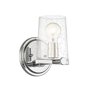 Matteson 1-Light Wall Sconce in Chrome