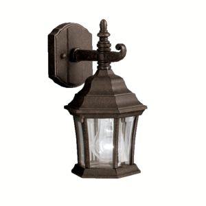Kichler Townhouse 1 Light 11.75 Inch Small Outdoor Wall in Tannery Bronze