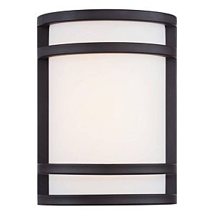 The Great Outdoors Bay View 10 Inch Outdoor Wall Light in Oil Rubbed Bronze
