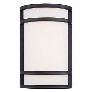 The Great Outdoors Bay View 12 Inch Outdoor Wall Light in Oil Rubbed Bronze