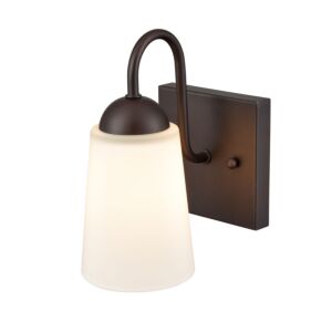Millennium Lighting Ivey Lake 1-Light Sconce In Rubbed Bronze