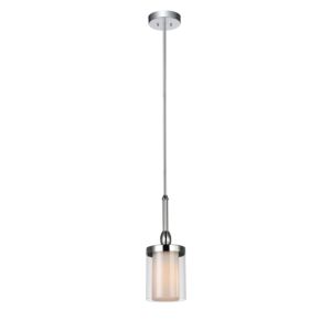 CWI Lighting Maybelle 1 Light Candle Mini Chandelier with Chrome finish