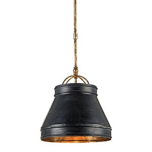 Currey & Company Lumley Pendant Light in French Black