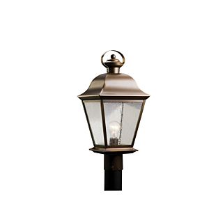 Kichler Mount Vernon Outdoor Post Lantern in Olde Bronze