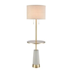 Below the Surface 2-Light Floor Lamp in Polished Concrete