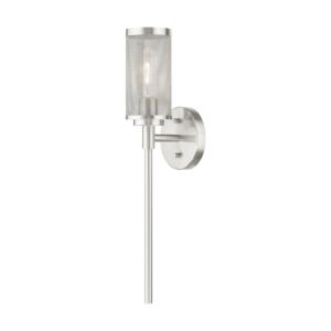 Industro 1-Light Wall Sconce in Brushed Nickel