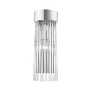 Norwich 1-Light Wall Sconce in Polished Chrome