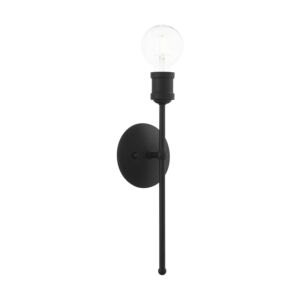 Lansdale 1-Light Wall Sconce in Black
