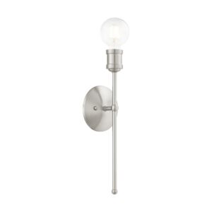 Lansdale 1-Light Wall Sconce in Brushed Nickel