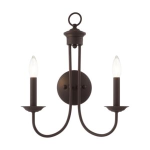 Estate 2-Light Wall Sconce in Bronze