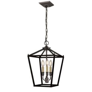 DVI Lundy'S Lane 3-Light Pendant in Multiple Finishes and Graphite