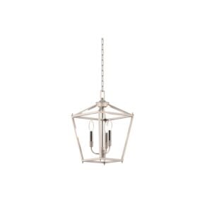 DVI Lundy'S Lane 3-Light Pendant in Multiple Finishes and Satin Nickel