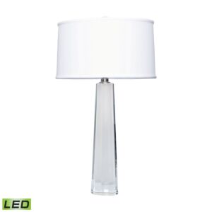 Crystal 1-Light LED Table Lamp in Clear