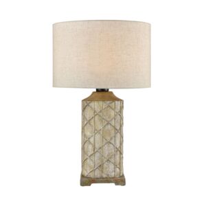 Sloan 1-Light Table Lamp in Antique Gray