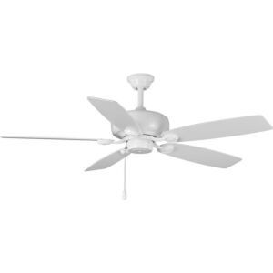 Performance Builder 52" Hanging Ceiling Fan in White