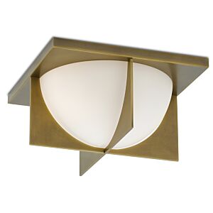 Currey & Company Lucas Ceiling Light in Antique Brass