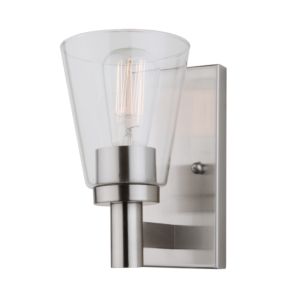 Artcraft Clarence Wall Sconce in Brushed Nickel