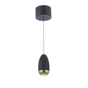 Royal Pearl Collection Integrated LED Pendant in Gold