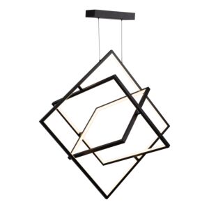 Graymar Collection Integrated LED Chandelier in Black
