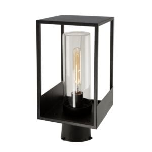 Weybridge 1-Light Outdoor Lantern in Black