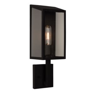 Sonesta Collection 1-Light Exterior Wall Light in Black