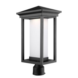 Artcraft Overbrook LED Outdoor Post Light in Black