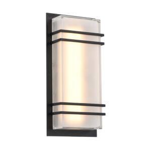 Sausalito LED Outdoor Wall Mount in Black