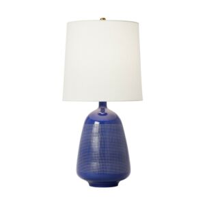 Ornella 1-Light Table Lamp in Blue Celadon