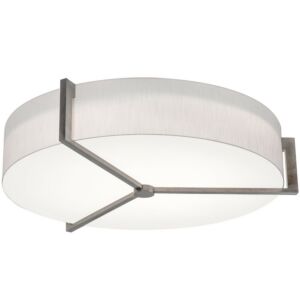 Apex 4-Light Flush Mount in Weathered Grey
