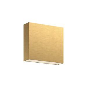 Mica LED All-Terior Wall Bathroom Vanity Light in Brushed Gold