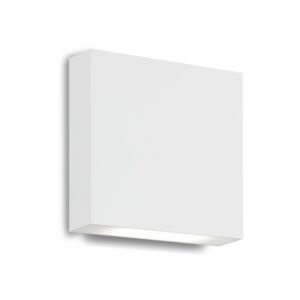 Mica LED Outdoor Wall Lantern in White