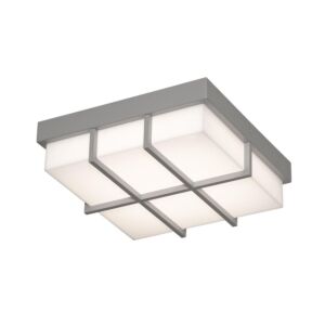 Avenue LED Outdoor Flush Mount in Textured Grey
