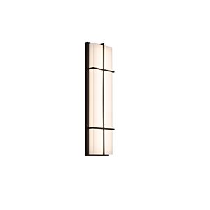 Avenue LED Outdoor Wall Sconce in Textured Bronze