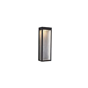Avenue Outdoor LED Wall Sconce in Black