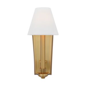 Paisley 1-Light Wall Sconce in Burnished Brass