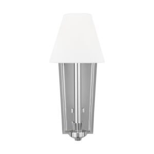 Paisley 1-Light Wall Sconce in Polished Nickel