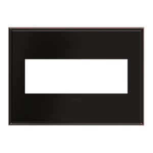 LeGrand adorne Oil Rubbed Bronze 3 Opening Wall Plate