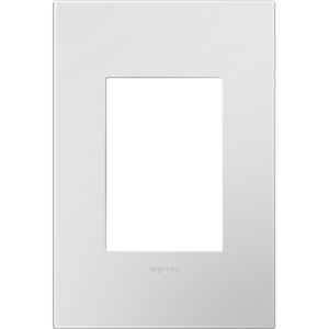 LeGrand adorne Powder White 1 Opening + Wall Plate