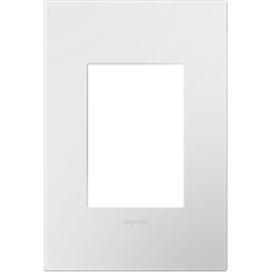  adorne Gloss White-on-WhiteOpening + Wall Plate