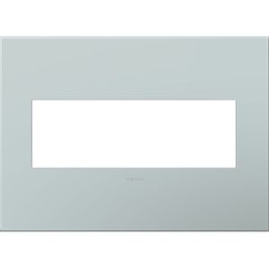 LeGrand adorne Pale Blue 3 Opening Wall Plate