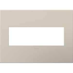 LeGrand adorne Greige 3 Opening Wall Plate
