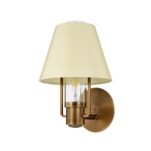 Kindle 1-Light Wall Sconce in Patina Brass