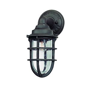 Troy Wilmington 12 Inch Outdoor Wall Light in Nautical Rust