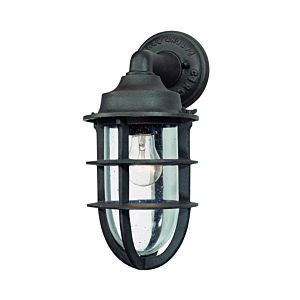 Troy Wilmington 15 Inch Outdoor Wall Light in Nautical Rust