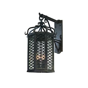 Troy Los Olivos 4 Light 26 Inch Outdoor Wall Light in Old Iron