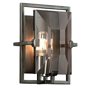 Troy Prism 9 Inch Wall Sconce in Graphite