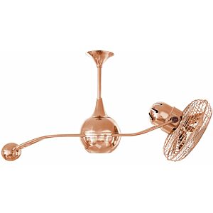 Brisa 2000 3-Speed AC 39" Ceiling Fan in Polished Copper with Polished Copper blades