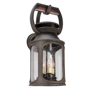 Troy Old Trail 4 Light 23 Inch Outdoor Wall Light in Centennial Rust